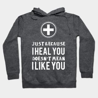 pen and paper healer Hoodie